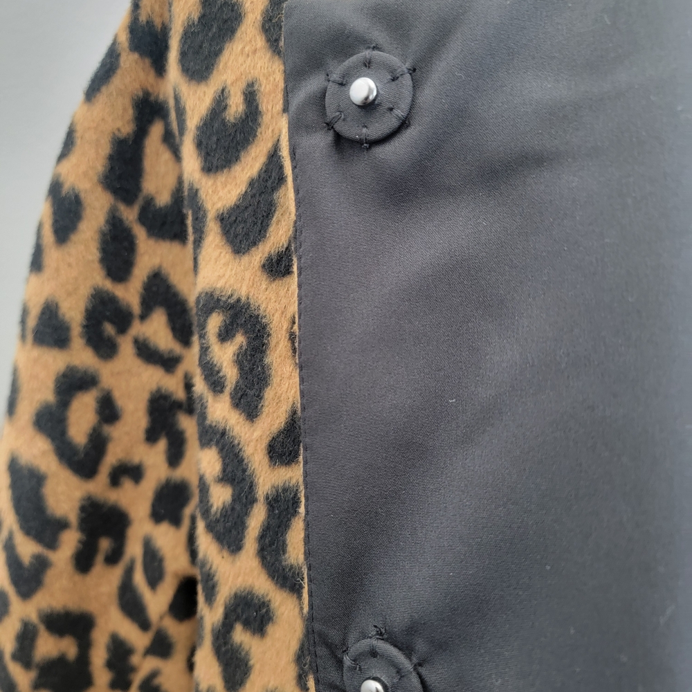 Chico's Tan and Black Leopard Cardigan - Picture 10 of 13